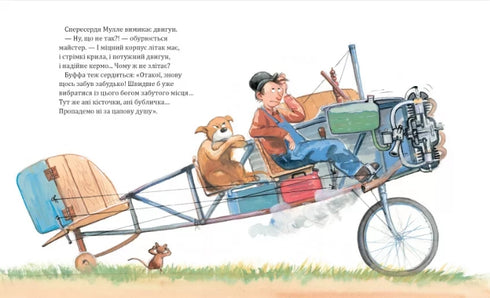 Mulle Mek is building an airplane